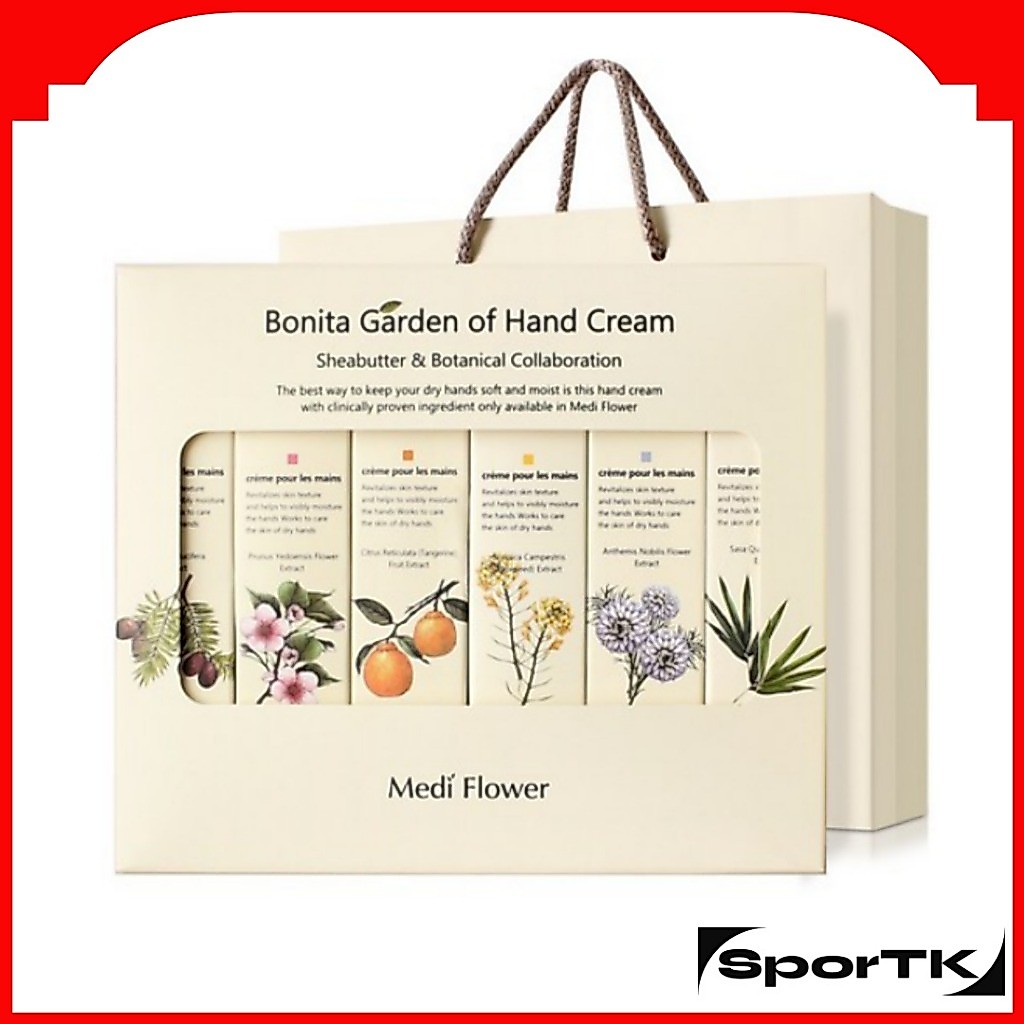 Medi FLOWER Bonita Garden of Hand Cream 75mlx6ea Set
