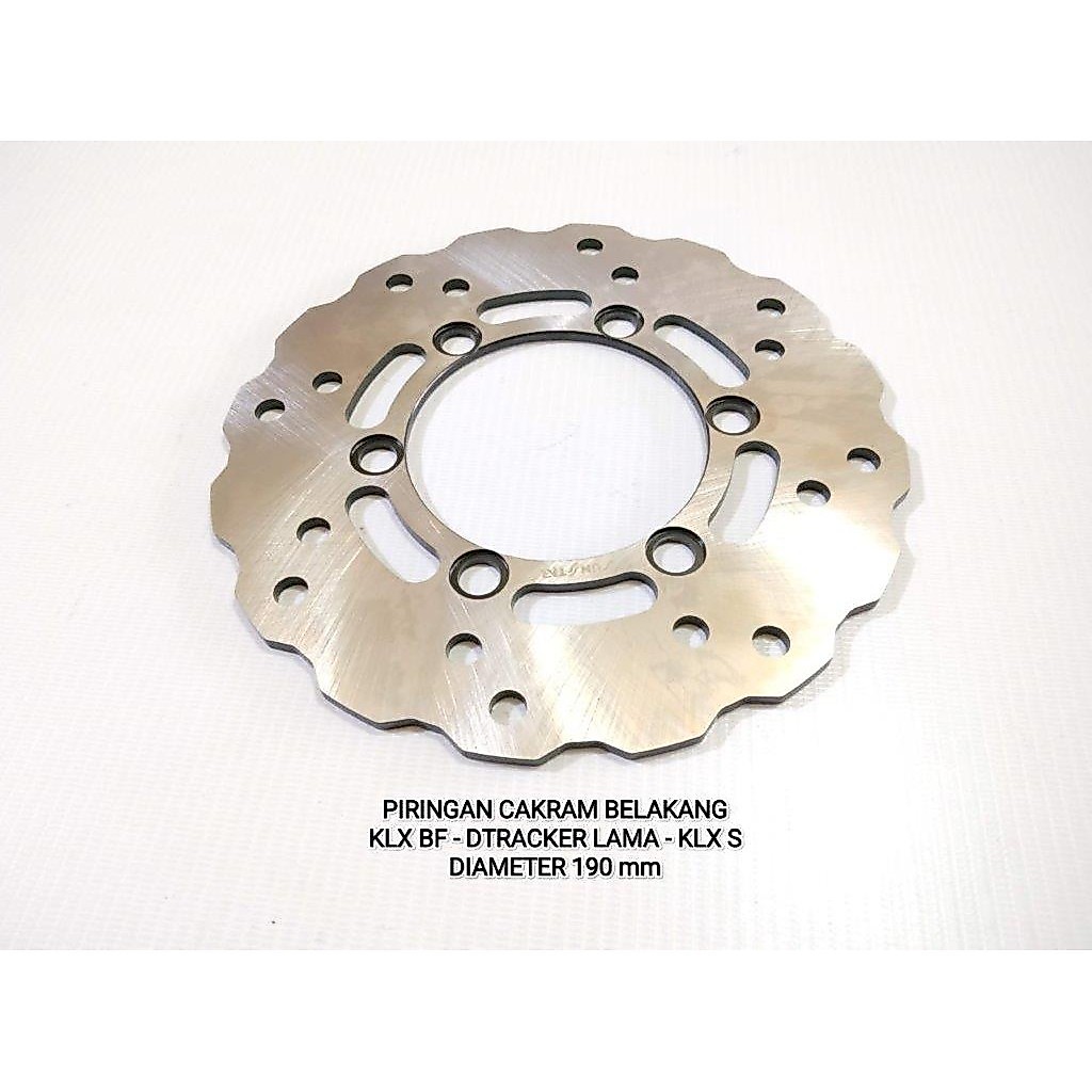 แผ่นดิสก์ด้านหลัง KLX DTRACKER OLD KLX BF 190 MM SUNSTAR เกรด THICK