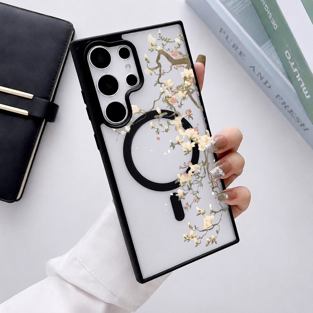 เคสแม่เหล็กกันกระแทก iPhone17/16/15/14/13/12/11 Pro Max Plus Samsung A06/A16/A15 5G/S24 Ultra/S25 H6