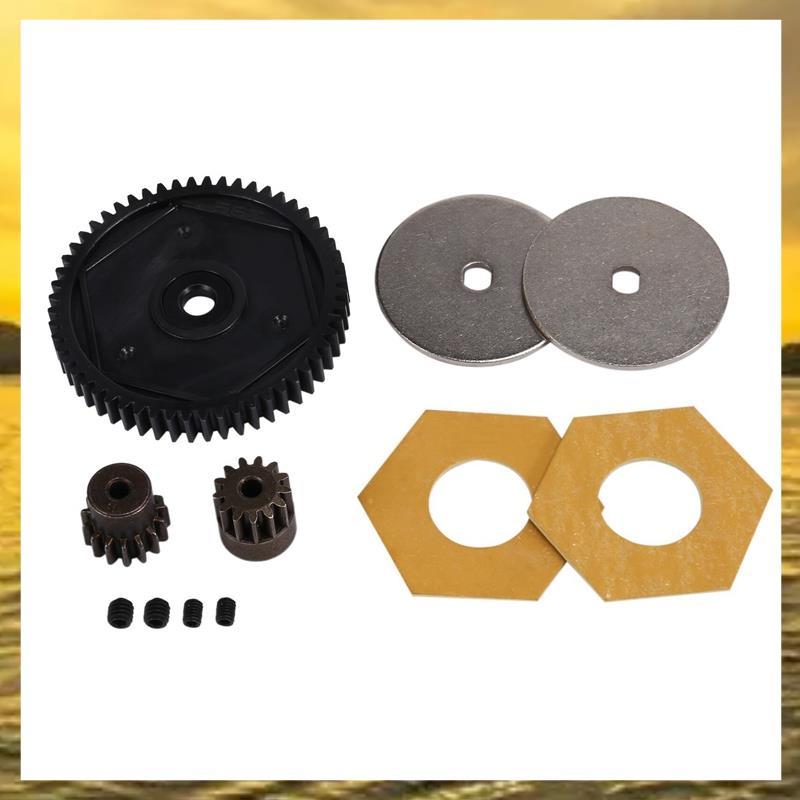 (PTL) 54T Spur Gear 13T & 15T เกียร์มอเตอร์สําหรับ SCX10 II 90046 90047 1/10 RC Crawler รถอะไหล่อัพเ