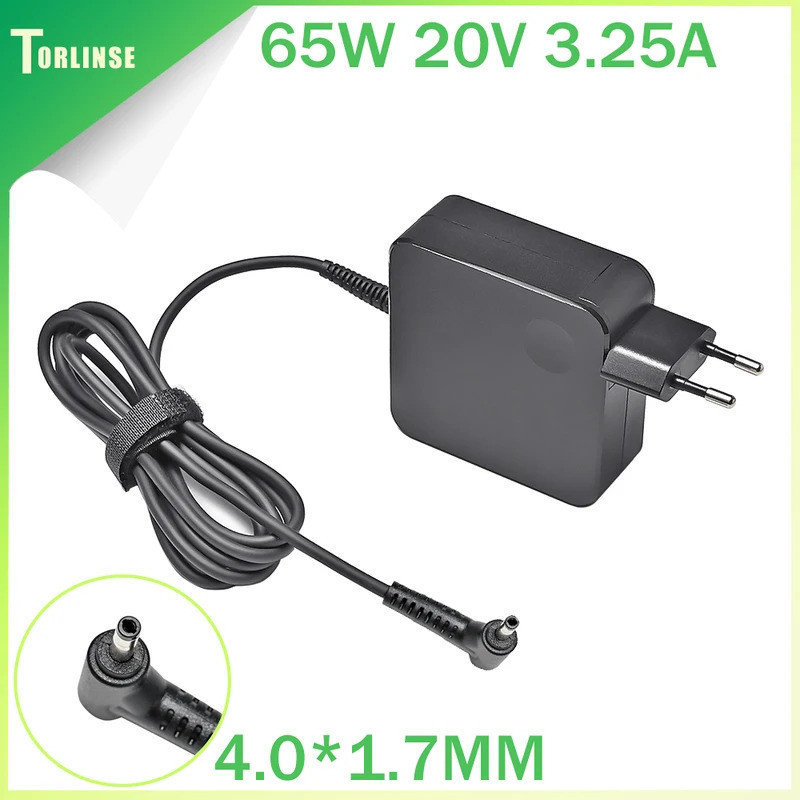 20V 3.25A 65W 4.0*1.7 มม.แล็ปท็อปสําหรับ Lenovo อะแดปเตอร์ LdeaPad 310 100S 100-15 B50-10 โยคะ 710 T