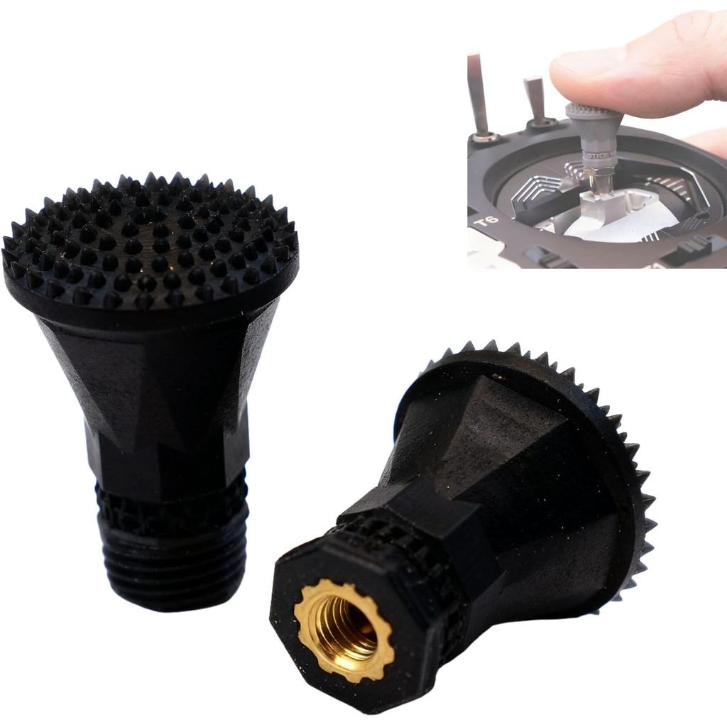 1 คู่ V4 M3/M4 Rocker Cap Gimbal Stick Ends สําหรับ RC Drone รีโมทคอนโทรลจอยสติ๊ก Lever,ใช้งานร่วมกั