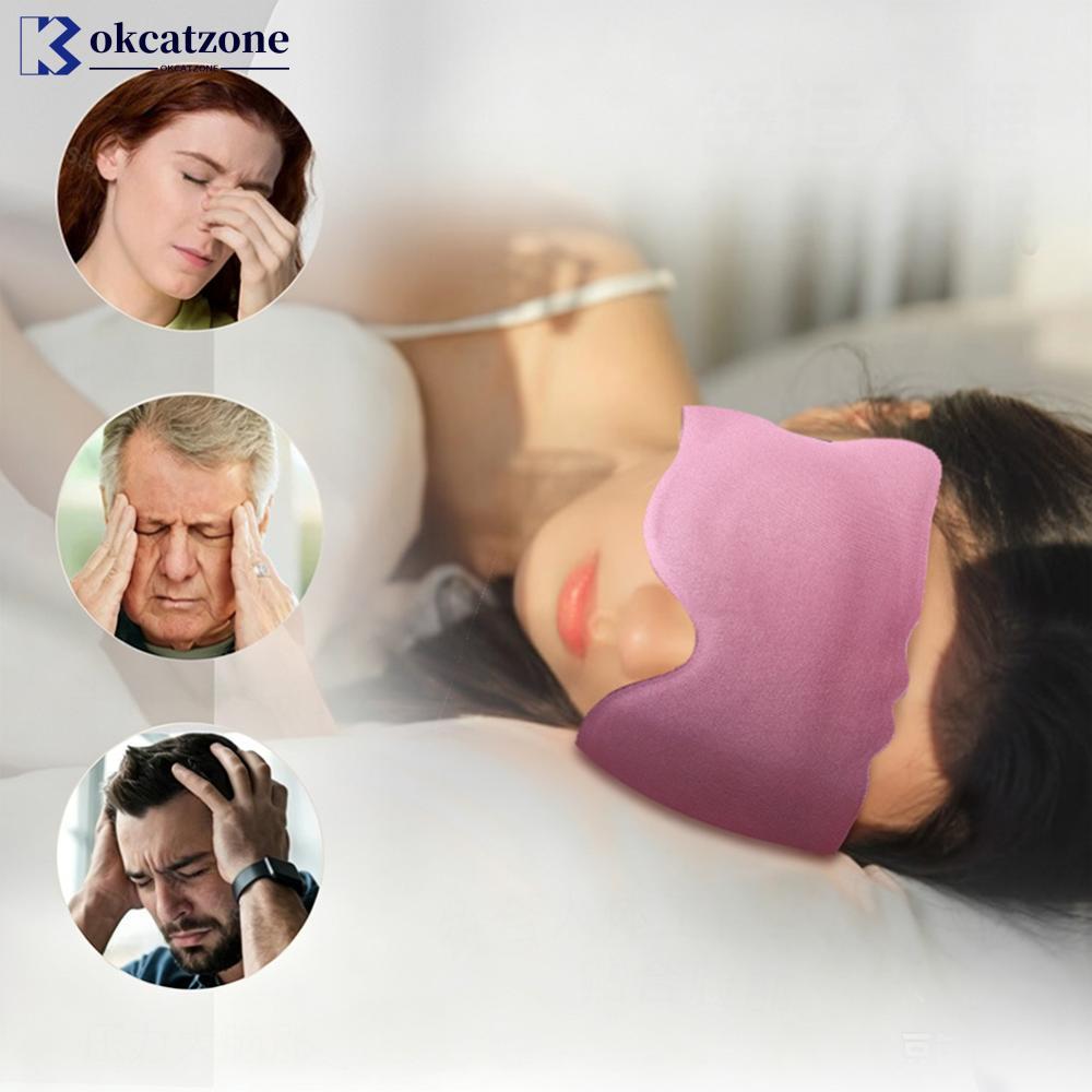 OKCATZONE 3D Blackout Eye Mask ที่มีประสิทธิภาพ Blackout สําหรับ Home Office Sleeping Eye Mask Light