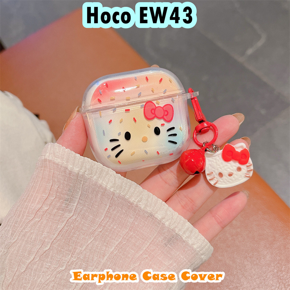 สําหรับ Hoco EW43 Case เคสหูฟัง เคสซิลิโคนอ่อนนุ่มผีเสื้อสีสันสดใส