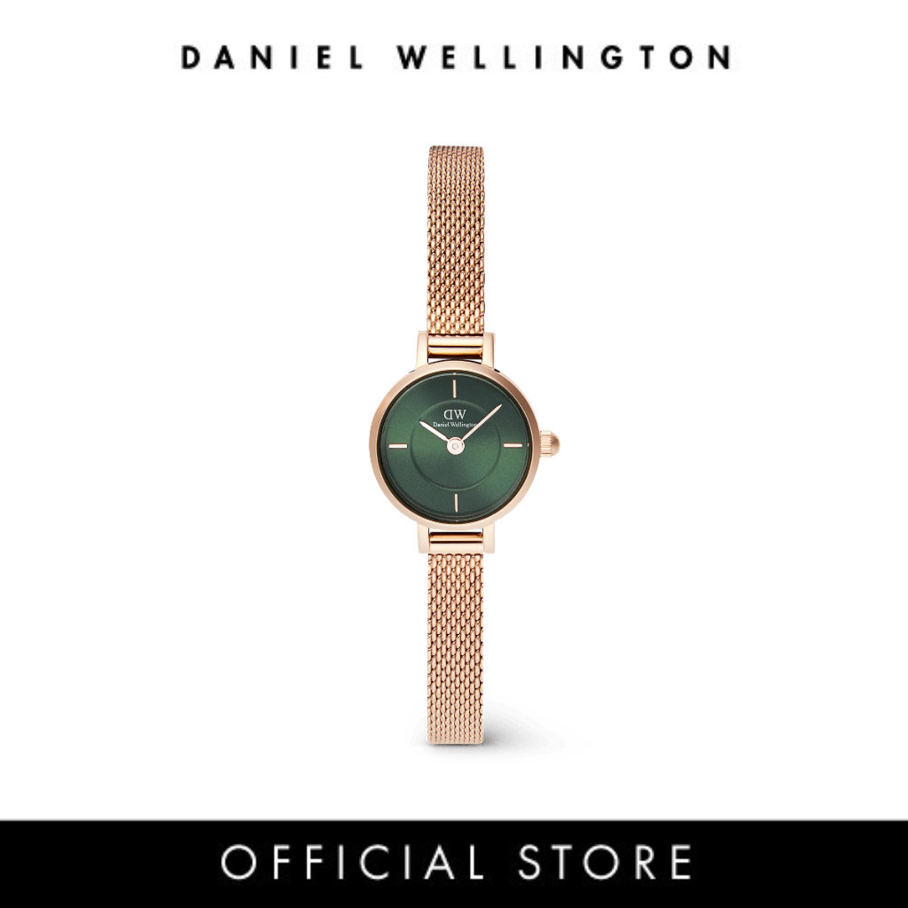 (พรีออเดอร์) Daniel Wellington นาฬิกาข้อมือ Petite Mini Emerald Melrose