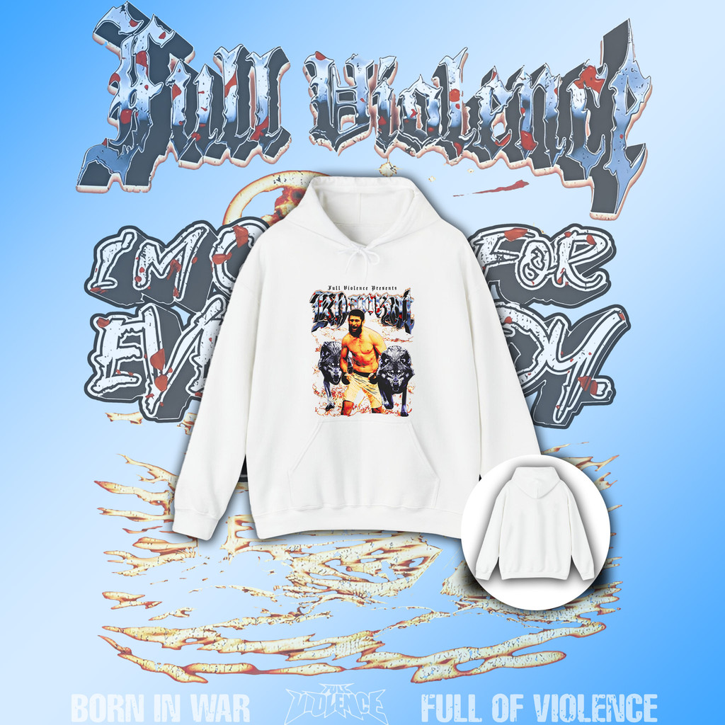 🏆เสื้อฮู้ด Hamzat Chimayev ชนะ UFC 319 ผ้าฝ้าย สวมใส่สบาย คอกลม ไม่ซีด พิมพ์ลาย ไม่หดและไม่ขึ้นขุย #