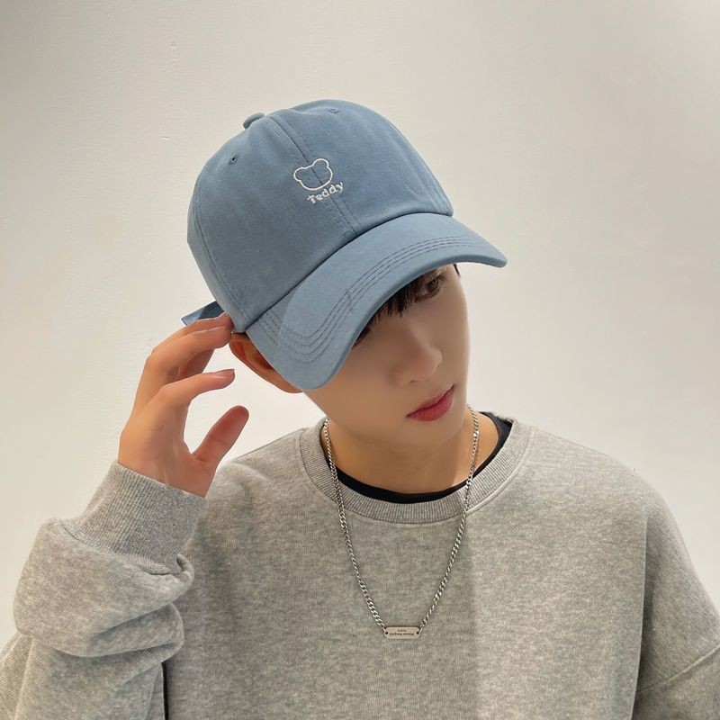 ผู้ชายฤดูใบไม้ผลิและฤดูร้อนหมวกเบสบอลผู้ชายอินเทรนด์หมวก男春夏款鸭晒帽男潮流防阳帽新款棒球大头帽MZ901