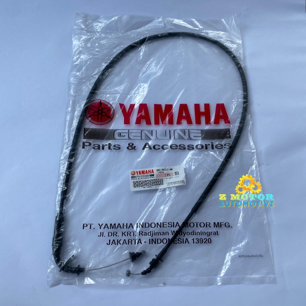 Original Nouvo Z และ Lele 2D5-F611-00 Yamaha ของแท้สายคันเร่ง