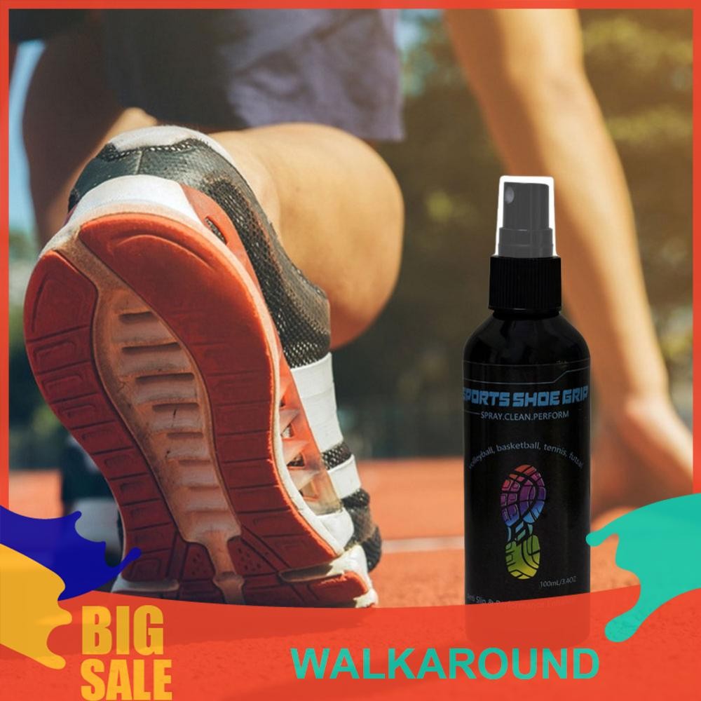 Sports Shoe Grip Spray Basketball Shoe Grip Spray Anti-Slip Sole Spray Shoe Sole Protector for Impro
