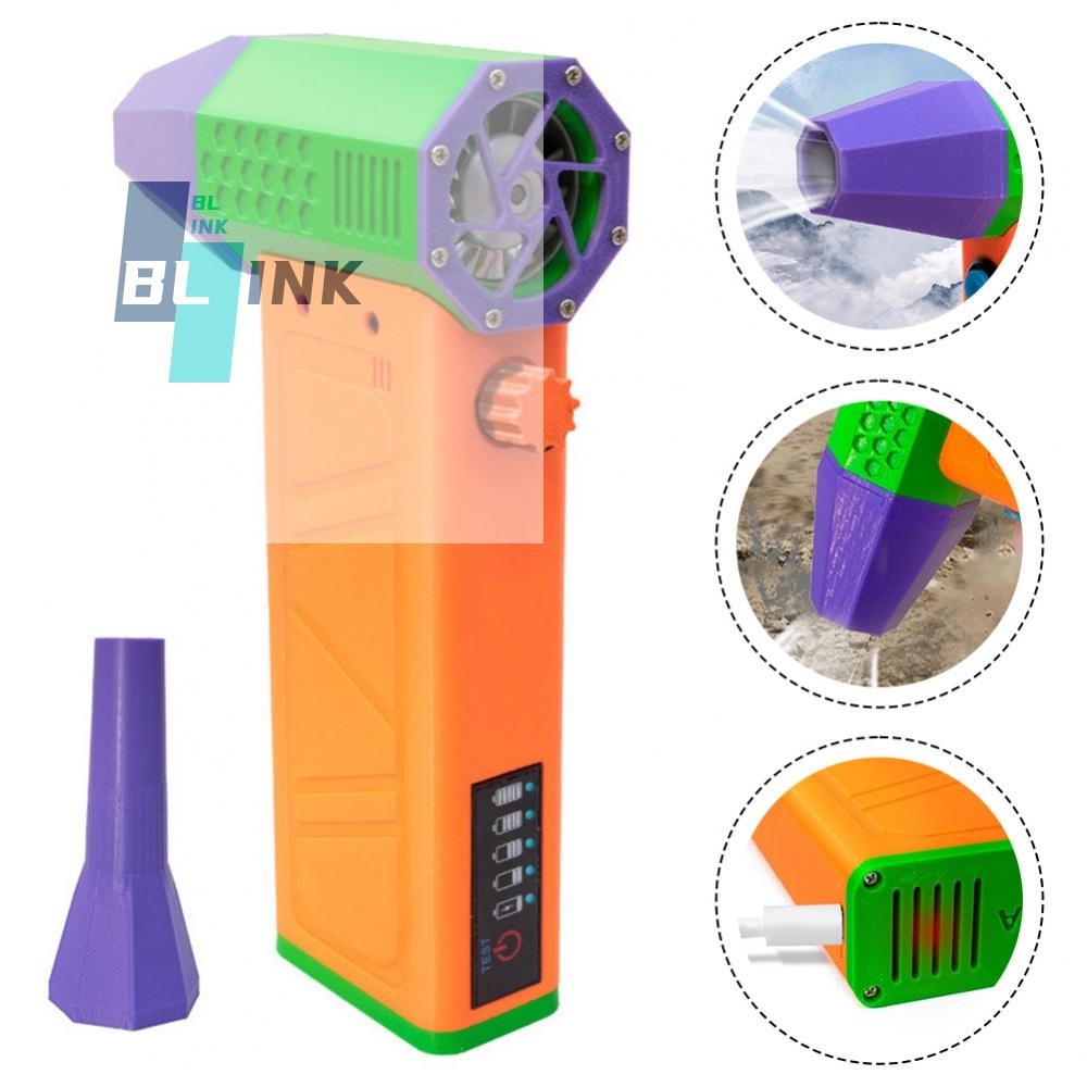 พัดลมเทอร์โบ 140000 RPM ดีไซน์น้ําหนักเบา เหมาะสําหรับการใช้งานหิมะและฝุ่นละออง