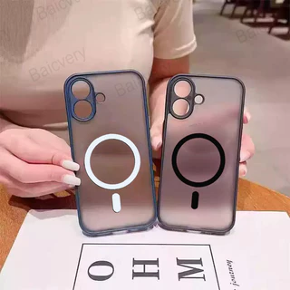 สําหรับ Samsung Galaxy A07 5G / A07 4G / A06 5G / A06 4G พร้อมสติกเกอร์แม่เหล็ก Matte TPU ป้องกันกันกระแทก