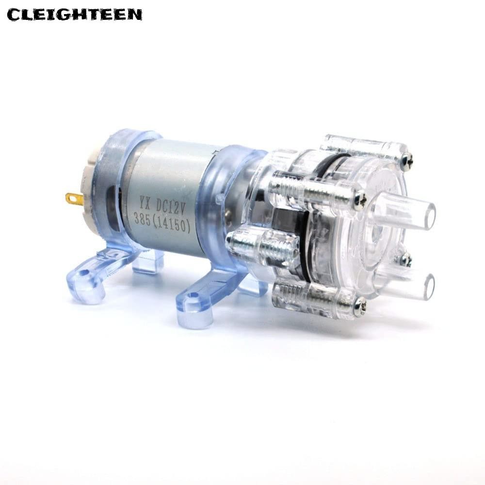 ปั๊มไดอะแฟรมCLEIGHTEEN, R385 EK1970 Self Priming, การไหลเวียนของน้ํา DC 6V ถึง 12V เครื่องใช้ในบ้านโ