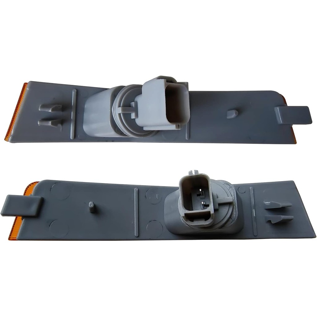 ใช้งานร่วมกับ 2007-2010 Lincoln MKX กันชนหน้าด้านข้าง Marker Light Reflector เลนส์ Amber เปลี่ยน 7A1