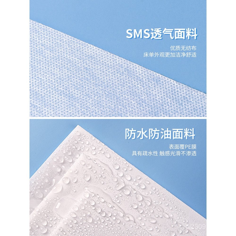 ผ้าปูที่นอนกันน้ํานำเข้าOil-proof Non-wovenสำหรับร้านเสริมสวย ทิ้งได้