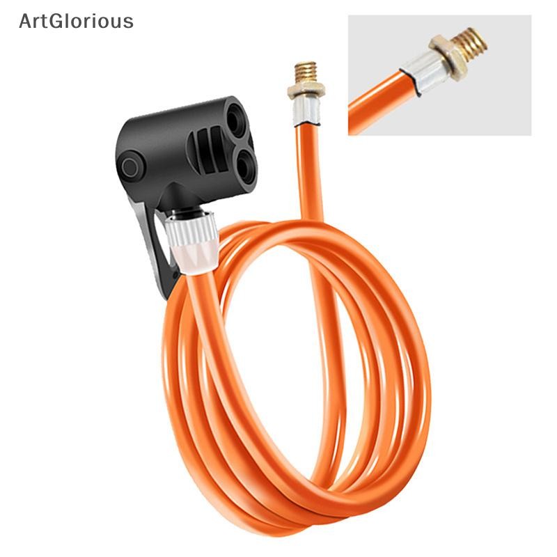 Art 70/80/120 ซม.จักรยาน Air Pump Extension Tube ปั๊มท่อ Air Pump Connector จักรยาน Air ปั๊มยาง Inflator หัวฉีดอุปกรณ์เสริม N