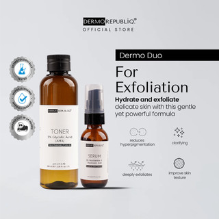 Dermorepubliq Duos - Exfoliation (5% Niacinamide + Glycolic Acid)
