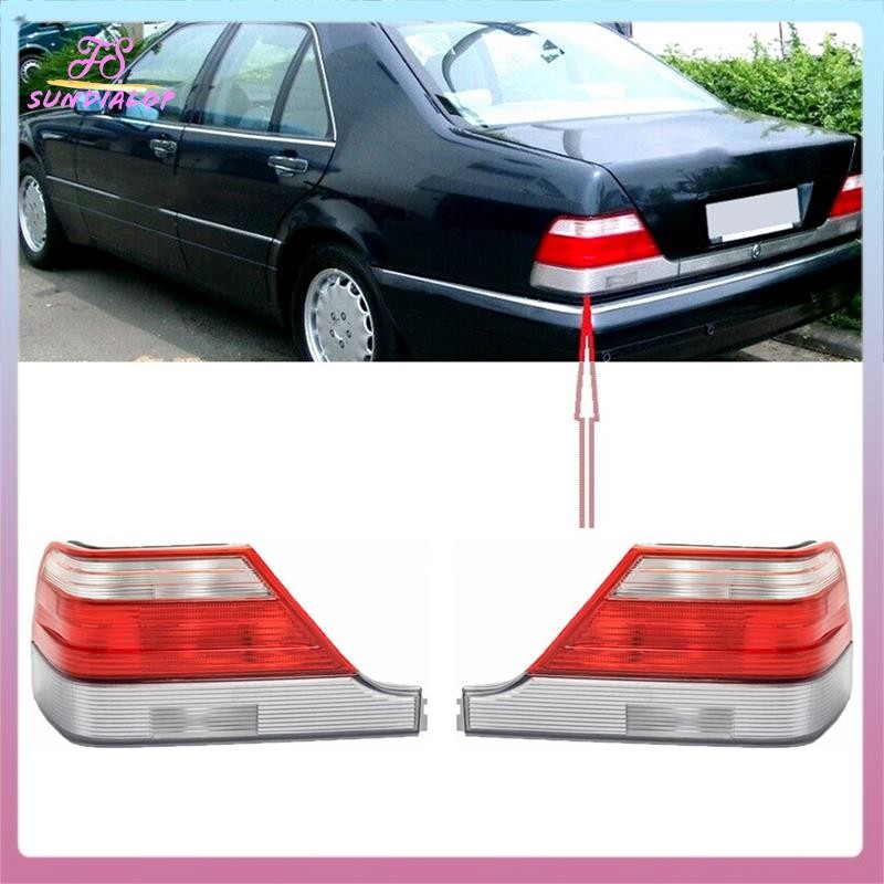 [sundialop.th] ชิ้นส่วนโคมไฟไฟท้ายด้านหลังรถขวาด้านนอกเหมาะสําหรับ - S-Class W140 1996-1998 A1408207