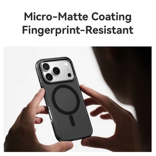 ROCK เคส Magsafe iP 17 Pro Max/17 /พื้นผิวฝ้า ไม่มีรอยนิ้วมือ /ถุงลมนิรภัยทั้งสี่มุม /InShare Matte Magnetic Case