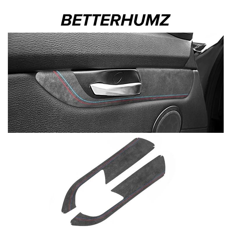 สําหรับ BMW Z4 E89 2009-2016 ทําจาก Alcantara ภายในรถประตูดึง Handle Armrest แผง Trim Performance สต