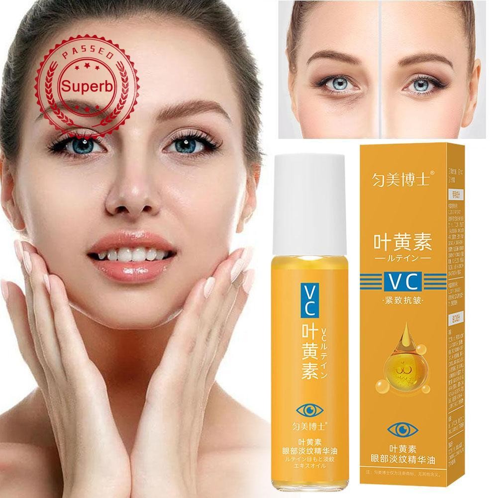 DORAME Vc Lutein น้ํามันบํารุงรอบดวงตาบรรเทาความเมื่อยล้าตา Dinkiss Boh7787 Essence Eye D4t4