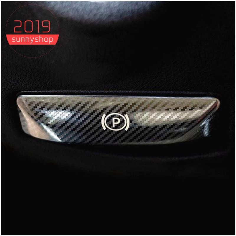 [sunnyshop2019]Car P Button Foot Brake Release Switch สติ๊กเกอร์ตกแต่งสําหรับ E Class W212 C Class W