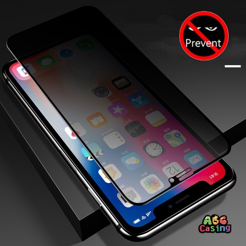 สำหรับ IPhone 16 15 11 12 13 14 Pro Max 7 8 Plus XS X XR MAX มีความชัดเจนสูง ป้องกันการส่อง ฟิล์มหน้าจอโทรศัพท์