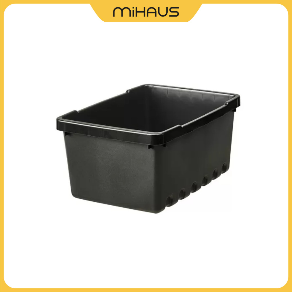 SWITZERLAND PPSNFSD กล่องเก็บของ สีดํา 25x17x12 cm/3.5 l