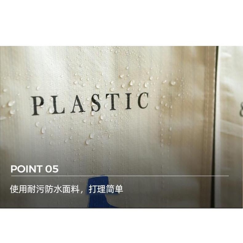 ถุงจัดระเบียบแบบแยกประเภท กันน้ำ ความจุใหญ่/มินิ พกพาสะดวก สไตล์เกาหลี สำหรับเสื้อผ้าสกปรก รีไซเคิล ขยะ บ้าน/ออฟฟิศ - รูปที่ 7