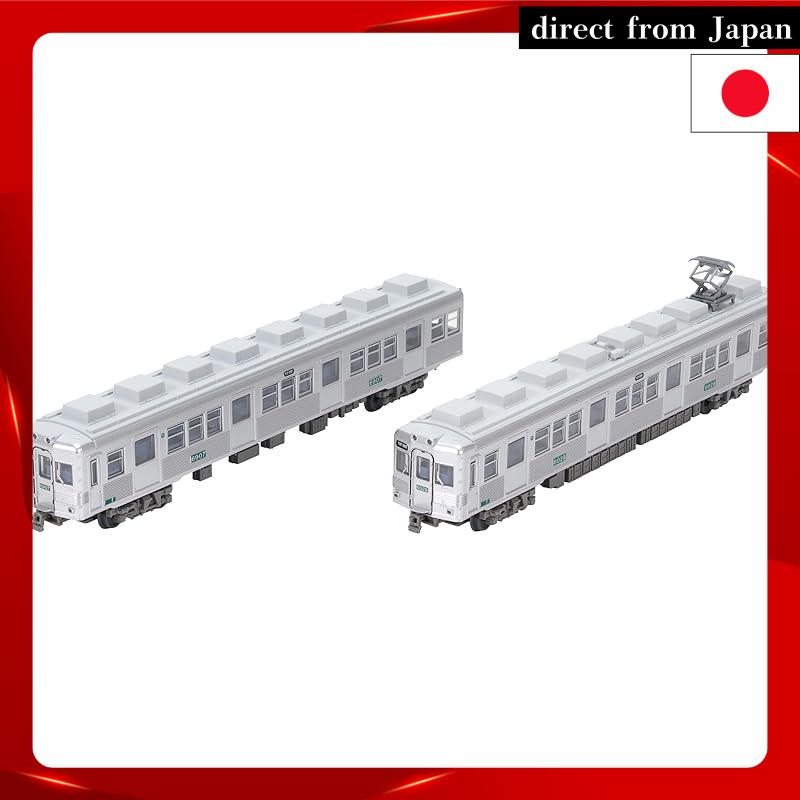 Tomytec Railway Collection: Nankai Electric Railway 6000 Series Nostalgic Stainless Unpainted 2-Car 