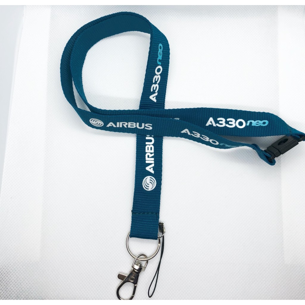 Airbus Airbus A330A350neo Logo Lanyard Civil Airport ID Card Holder Badge Card Sling