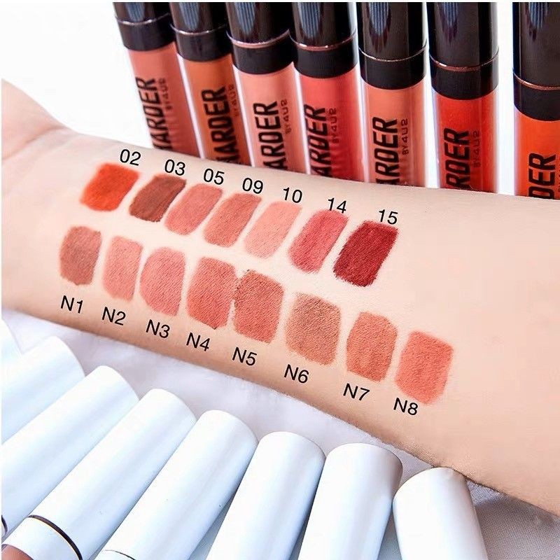 4u2kiss Long-lasting Thai Korean Style harder Orange Waterproof Same Style Affordable#Pumpkin Matte 