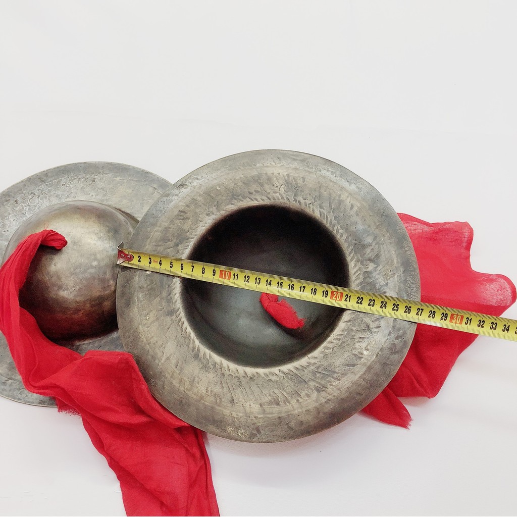 Handcrafted 27 ซม.Srichand Cymbals 28 ซม.ขนาดใหญ่ Cymbals Eguchi Cymbals Black Cymbals Old Cymbals D