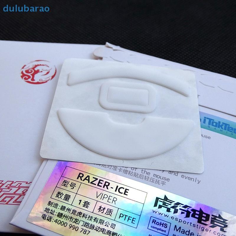 [DUL] Enhanced Ice Edition Mouse Skates Feet สําหรับ Razer Viper/Viper ultimate/Viper mini AO