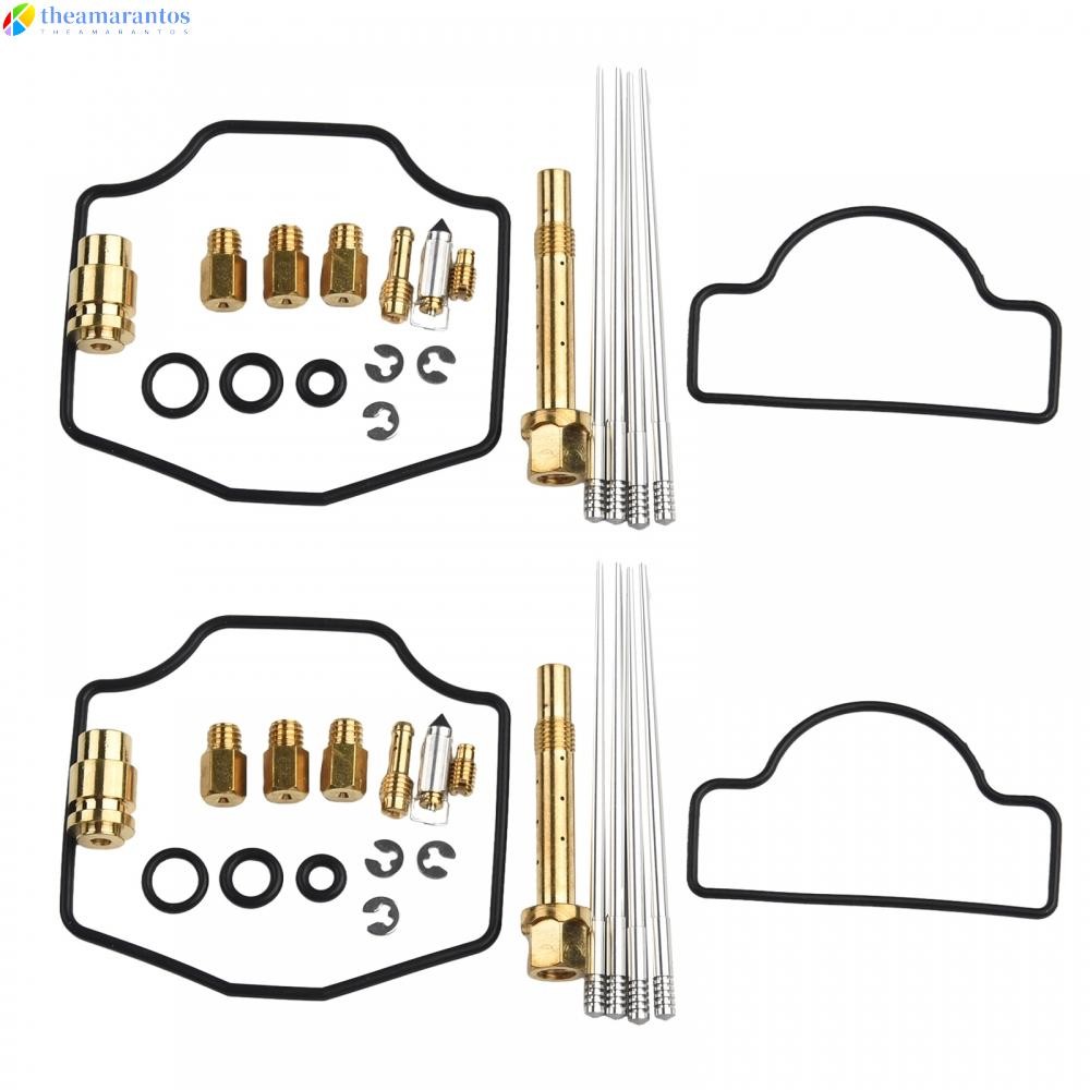 2x คาร์บูเรเตอร์ Rebuild Kit สําหรับ Suzuki RGV250 Gamma VJ21/VJ22 ทนทานและพกพา