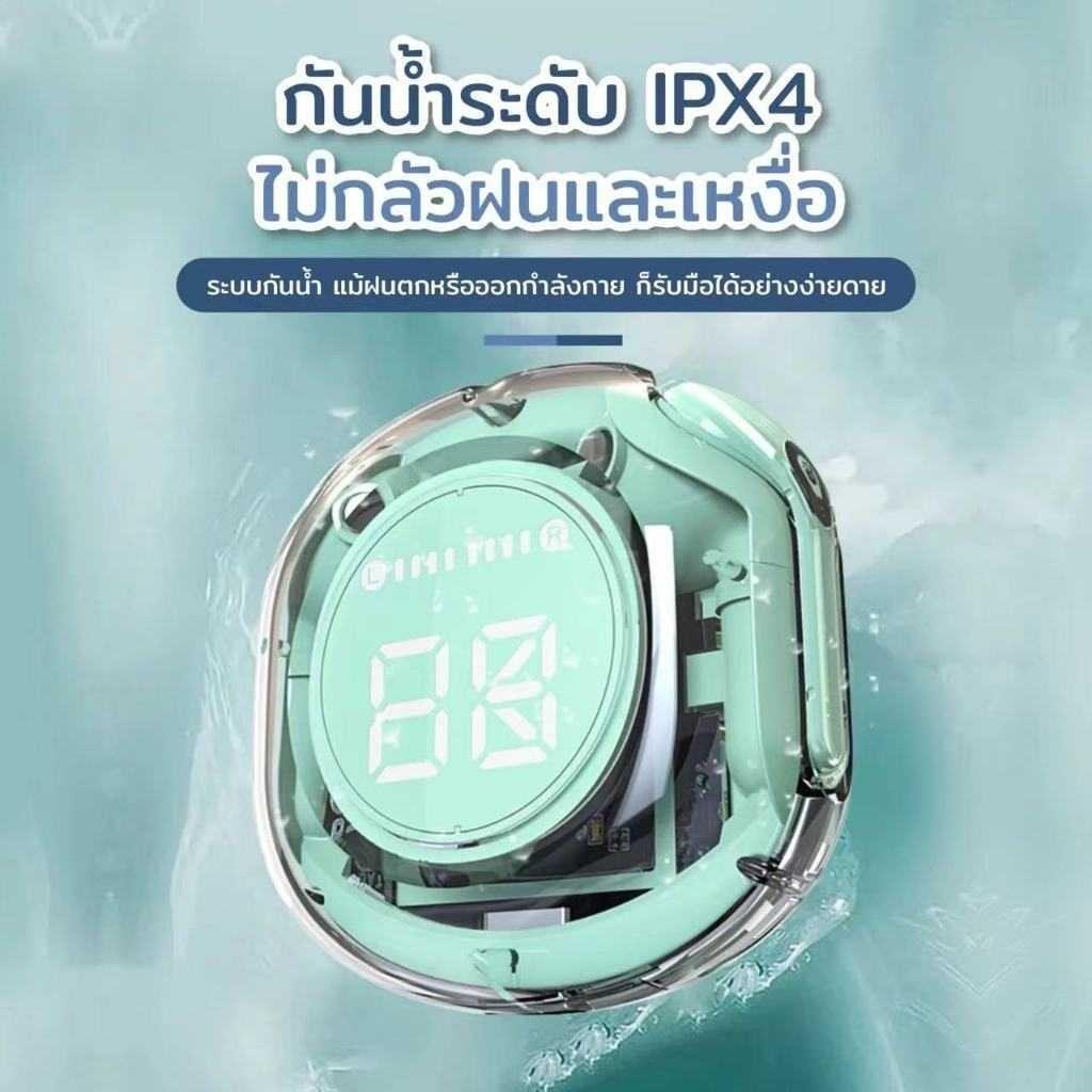 หูฟังบลูทูธไร้สาย QOOMI เสียงสเตอริโอสำหรับงานดนตรีหูฟังบลูทูธ31อินเอียร์ TWS