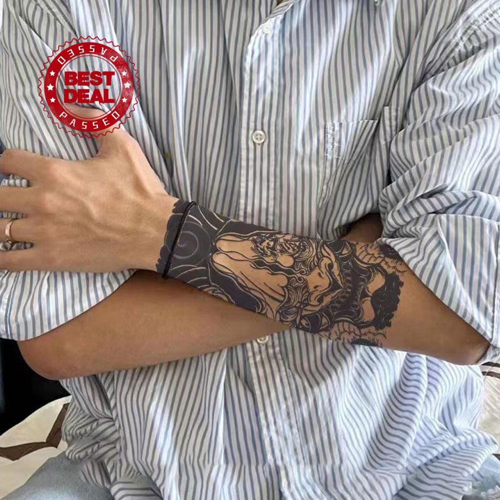 Creative กันน้ําชั่วคราว Tattoo สติกเกอร์สําหรับ Big Sleeve Art Arm V7t2 Body Design Y4f3 A6b4