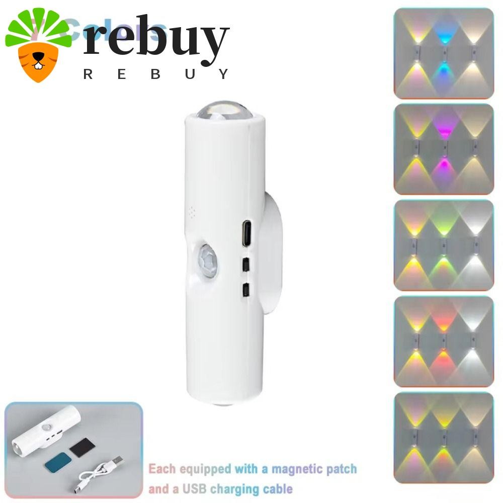 ซื้อซ้ํา เซ็นเซอร์ไฟกลางคืน,ไร้สาย3/7สีเปลี่ยนโคมไฟติดผนัง นํา,ไฟตกแต่งชาร์จ ยูเอสบี ชาร์จเซ็นเซอร์ตรวจจับการเคลื่อนไหวไฟ นํา ตู้เสื้อผ้าห้