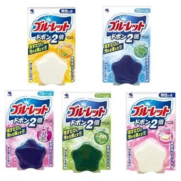 BURURETTO Kobayashi Toilet Bowl Cleaning Block ก้อนดับกลิ่นของโถชักโครก