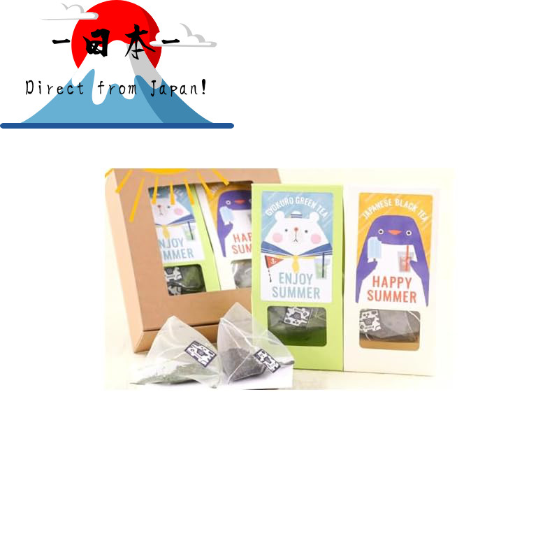 [Direct from Japan]
Tea Gift Tea Bag Set Summer Gift for O-chugen A perfect set for summer, featurin