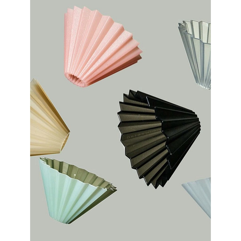 พร้อมสต็อก Japan origami air s Resin origami Filter Cup Hand Brew Coffee Set Drip Filter Cup Cake Cu