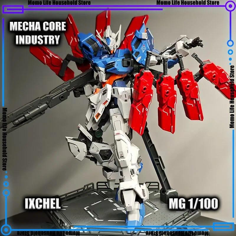 ในสต็อก MECHA CORE INDUSTRY 1/100 MG IXCHEL ชุดประกอบพลาสติก Skeleton Action Figure หุ่นยนต์พลาสติกช