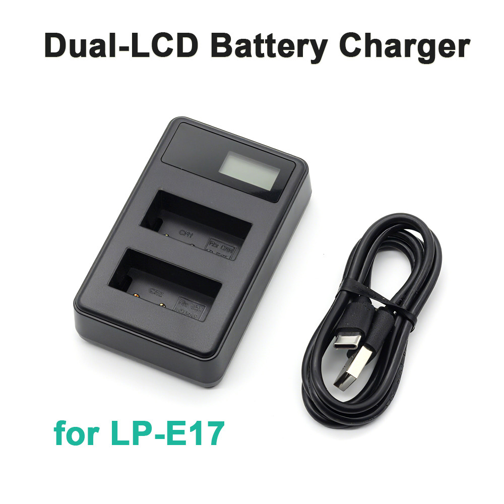 LP-E17  Battery Charger Canon EOS 750D 760D 800D 200D M3 M5 M6 RP MVP CAMERA