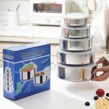 T39 FRESH BOX STAINLESS STEEL 5 TIER / 5 TIER BOX 5 IN 1 LUNCH BOX