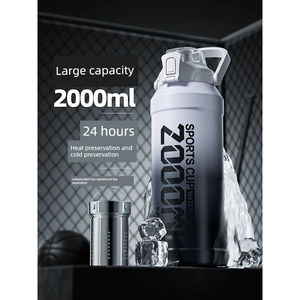 ขวดน้ำ 2 ลิตร ขวดน้ำ 3 ลิตร ขวดน้ำ 1 ลิตร ตันบาร์เรลหม้อท้องกระติกน้ําร้อนถ้วย2ลิตร316สแตนเลส