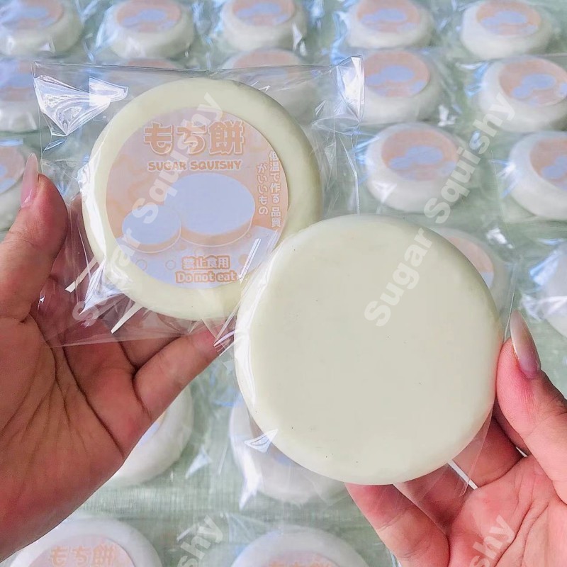 สกุชชี่น้ําตาล ไวท์เค้ก สกุชชี่ที่เพิ่มขึ้นช้า