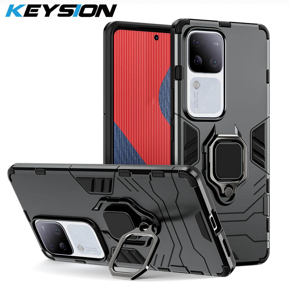VIVO V30 / V30E / V30 PRO / V29 / V29E / V29 PRO CASE RUGGED ARMOR ROBOT STANDING IRING CASE