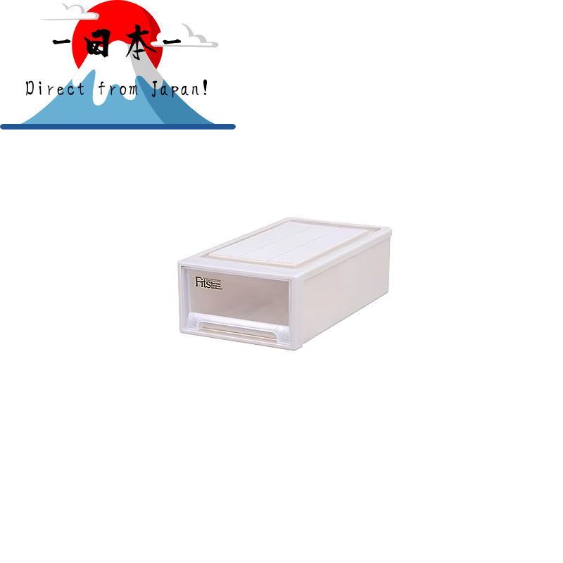 [Direct from Japan]
Tenma Storage Box Fits Case Closet, Size: 30cm (W) x 53cm (D) x 18cm (H), Storag