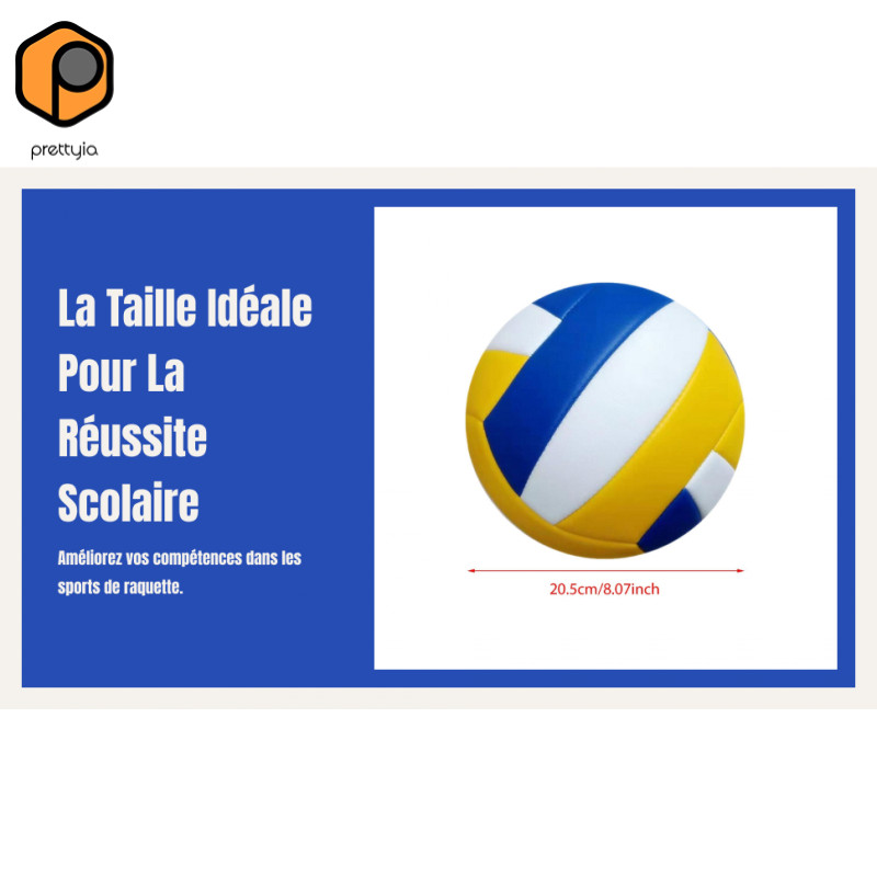 วอลเลย์บอลแบบเป็นทางการ ใช้ได้ทั้งในร่มและกลางแจ้ง ขนาดมาตรฐาน สบายมือสำหรับผู้เริ่มต้น - รูปที่ 3
