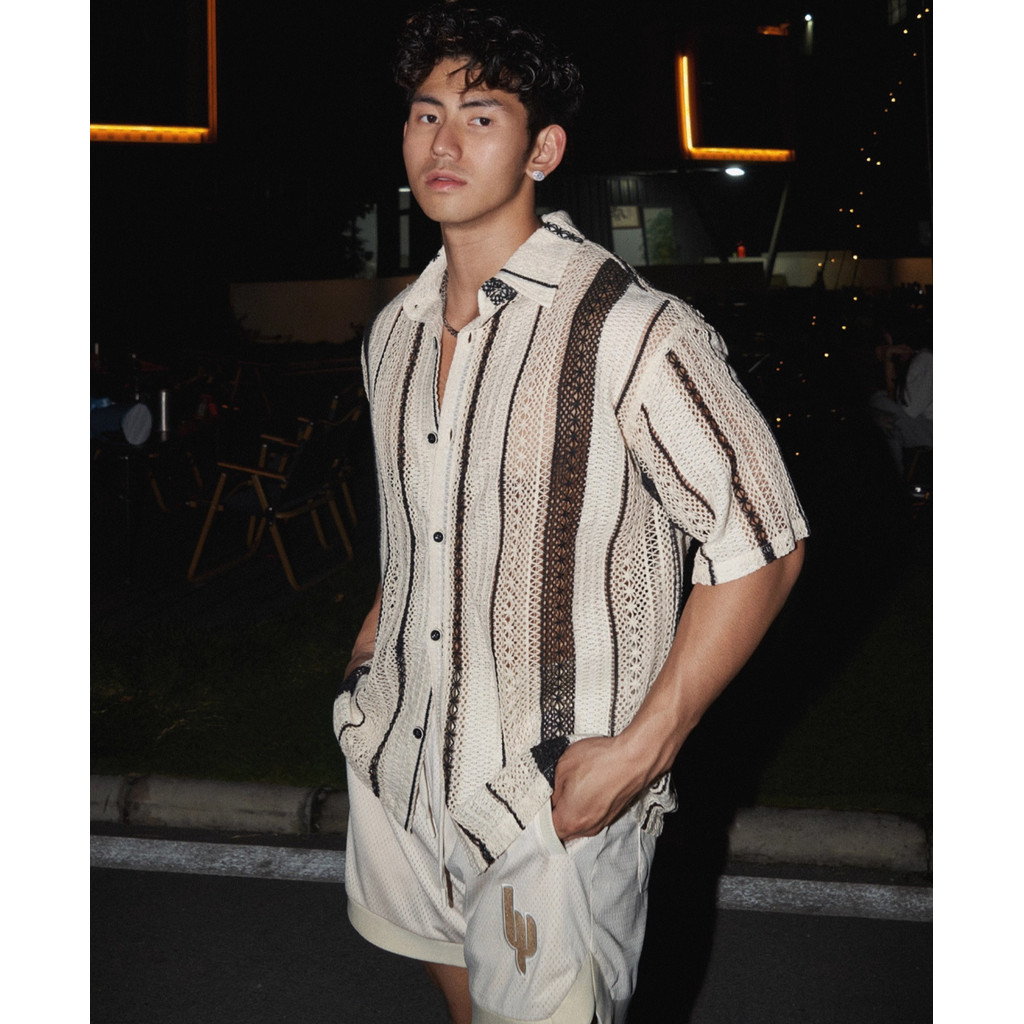 เสื้อเชิ้ตลายทางสำหรับฤดูร้อน สไตล์เหมาะสำหรับวันหยุดพักผ่อนที่เกาะ โดย American Niche
