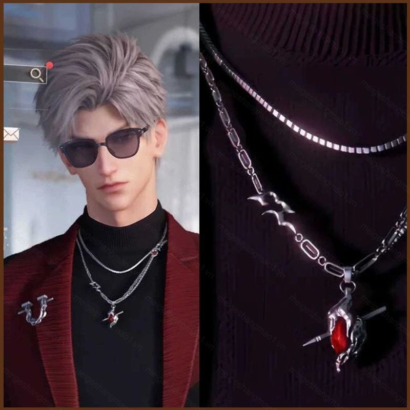 MG1 Love และ Deepspace Sylus อะนิเมะเกมอุปกรณ์ต่อพ่วง Creative สร้อยคอเครื่องประดับแฟชั่นสร้อยคออเนก